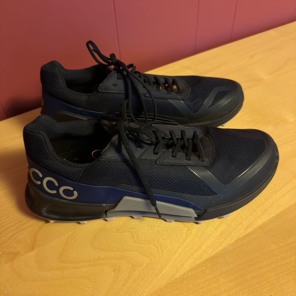 GORE-TEX ECCO Biom Men's Navy Blue trail Sneakers 2.1 X COUNTRY